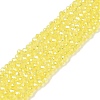 Electroplate Glass Beads Strands EGLA-A044-T1mm-A29-1