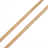 304 Stainless Steel Curb Chain Necklaces NJEW-P147-03G-2
