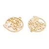 Rack Plating Alloy Enamel Pendants LS-FIND-A040-05A-03G-2