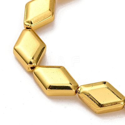 Electroplate Glass Beads Strands EGLA-H109-11F-1