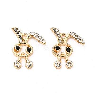 Alloy Rhinestone Pendants ALRI-K048-05B-1