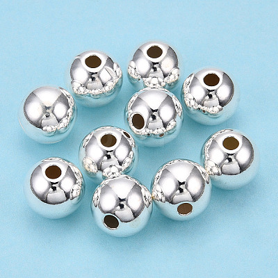 925 Sterling Silver Beads STER-S002-12-10mm-1