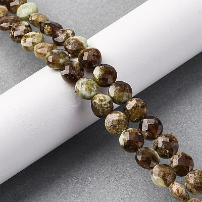 Natural Green Garnet Beads Strands G-C179-A32-03-1