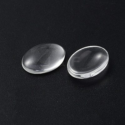 Transparent Glass Cabochons GLAA-WH0042-29A-1