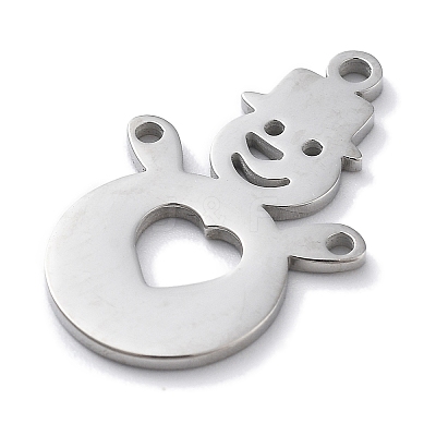 Christmas Theme Anti-Tarnish 304 Stainless Steel Pendants STAS-R003-04P-01-1