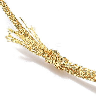 Adjustable Polyester Cord Necklace Making AJEW-JB01379-1