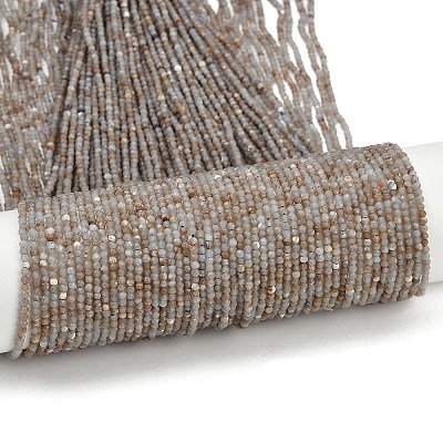 Natural Angelite Beads Strands G-RM2025-B36-2mm-1