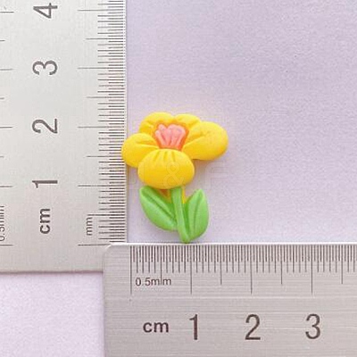 Opaque Resin Cabochons RESI-TAC0018-08-1