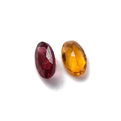 Faceted Natural Multicolor Tourmaline Cabochons G-I295-05C-11B-1