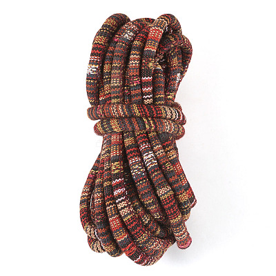 5M Ethnic Style Nylon Braided Round Cords OCOR-TA0003-21D-1