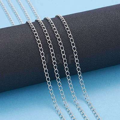 Brass Twisted Chains CHC-Q001-4x3mm-P-1