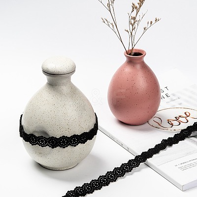 Hollow Flower Faux Sueded Cord LW-R019-1090-1