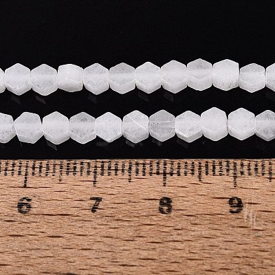 Natural White Jade Beads Strands GG-N002-02A-06-1