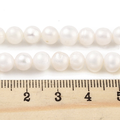 Natural Cultured Freshwater Pearl Beads Strands PEAR-C003-12E-1