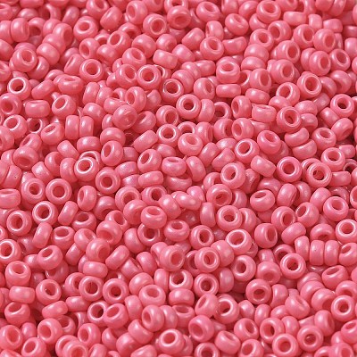 Baking Paint Glass Seed Beads SEED-P006-03A-08-1