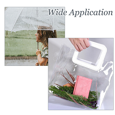 TPU Waterproof Film Fabric for Crafting Clothing DIY AJEW-WH0816-505C-1-1