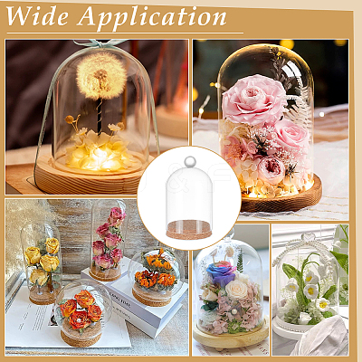 Glass Dome Cover AJEW-WH0604-68A-1