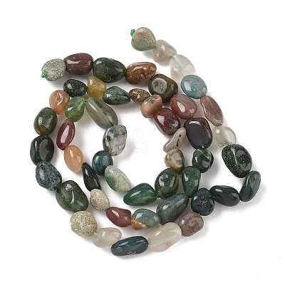 Natural Indian Agate Beads Strands G-F521-53-1