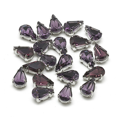 Sew on Rhinestone RGLA-T035-5x8mm-17-1