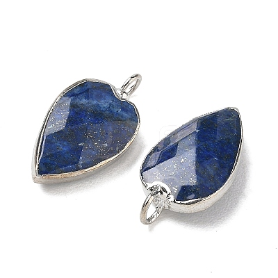 Dyed Natural Lapis Lazuli Pendants G-G012-13P-08-1