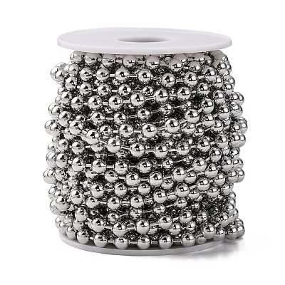 Tarnish Resistant 304 Stainless Steel Ball Chains CHS-A002B-1.5mm-1