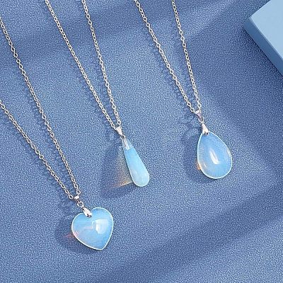 Opalite Pendants G-FH0001-09-1