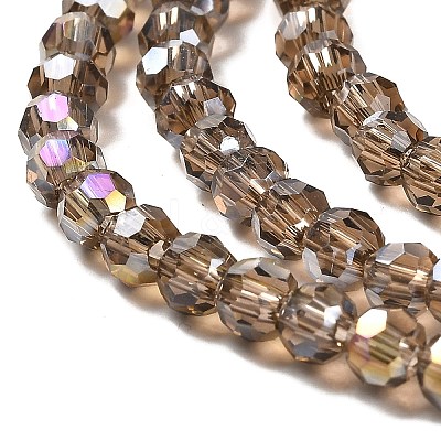 Transparent Glass Beads LS-EGLA-A035-T4mm-B16-1