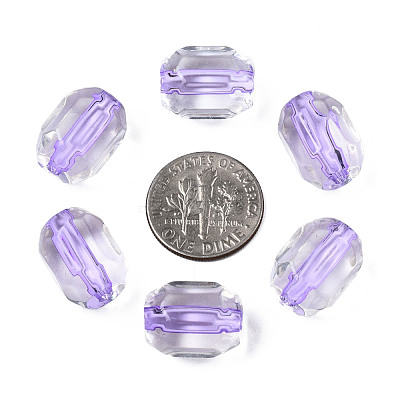Transparent Acrylic Beads TACR-S154-24A-47-01-1