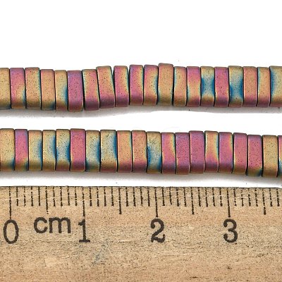 Electroplated Non-magnetic Synthetic Hematite Beads Strands G-C106-B01-01A-1