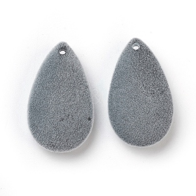 Flocky Acrylic Pendants X-OACR-I001-I-M-1