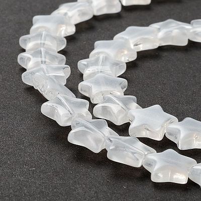 Transparent Glass Beads Strand GLAA-K057-01J-1