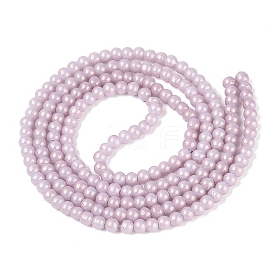 Baking Paint Glass Pearl Beads Strands DGLA-ZX001-05B-03-1