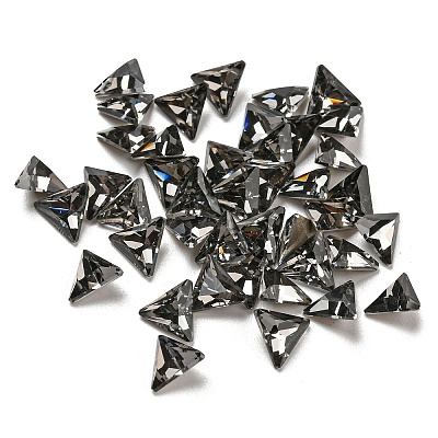 Glass Rhinestone Cabochons FIND-C039-07E-1