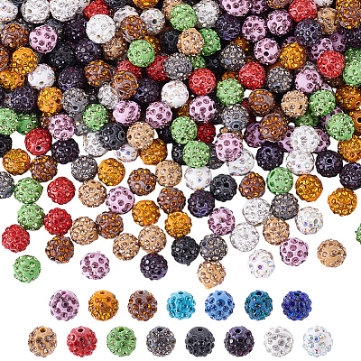 150Pcs 15 Colors Handmade Polymer Clay Beads CLAY-ME0001-02-1