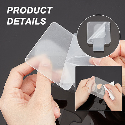 4Pcs Handheld Cosmetic Palette AJEW-GL0001-51-1