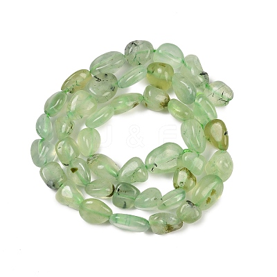 Natural Prehnite Beads Strands G-R445-8x10-25-01-1