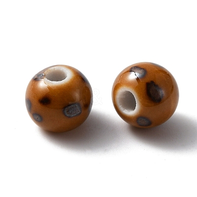 Handmade Porcelain Beads PORC-WH0015-01C-1
