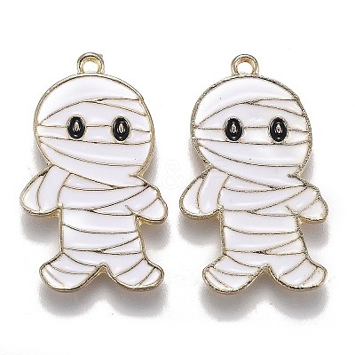 Halloween Theme Alloy Enamel Pendants LS-ENAM-J649-09LG-1