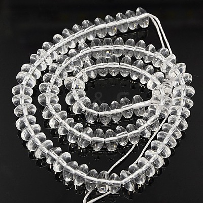 Synthetic Quartz Crystal Beads Strands X-G-F089-A-01-1