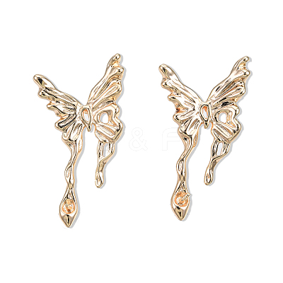Brass Stud Earring Findings KK-N232-429LG-A-1