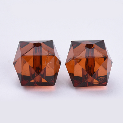 Transparent Acrylic Beads TACR-Q259-8mm-V60-1