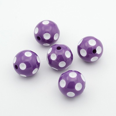 Chunky Bubblegum Acrylic Beads SACR-S146-20mm-02-1
