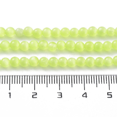 Cat Eye Beads Strands CE-F022-4mm-06-1