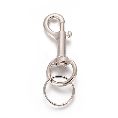 Alloy Swivel Clasps KEYC-K013-10-1