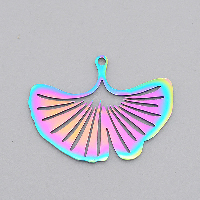 Ion Plating(IP) 304 Stainless Steel Pendants STAS-S105-LA544-1
