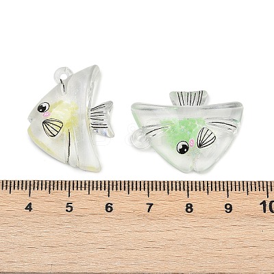 Transparent Luminous Acrylic Pendants TACR-Z002-01-1
