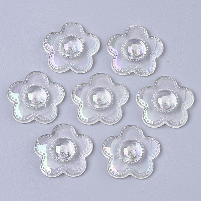 Transparent Acrylic Beads X-PACR-R246-058-1