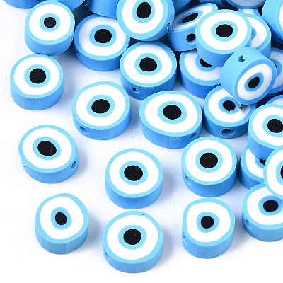 Handmade Polymer Clay Beads CLAY-ZX006-07J-1