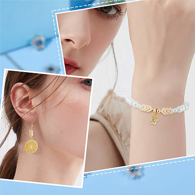 40Pcs Rack Plating Eco-friendly Brass Beads KK-BBC0007-68-1