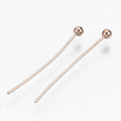 Brass Ball Head pins X-KK-RP0.5x20mm-RG-1